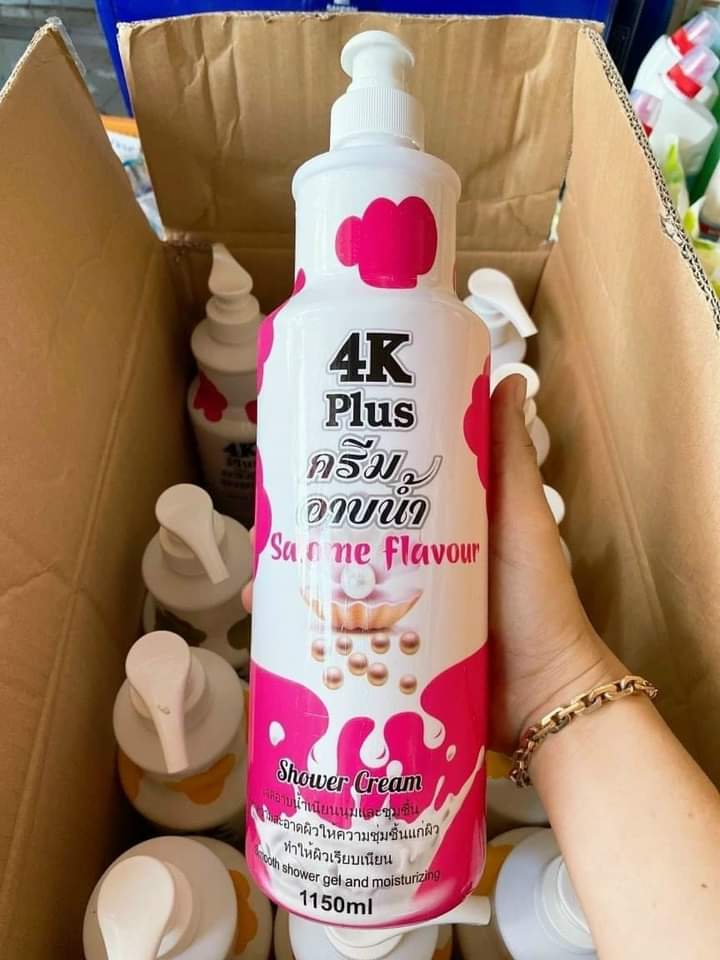 SỮA TẮM 4K PLUS ( MÀU HỒNG)
