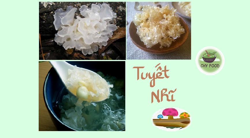 NẤM TUYẾT KHÔ HẢO HẠNG - 100 GRAM
