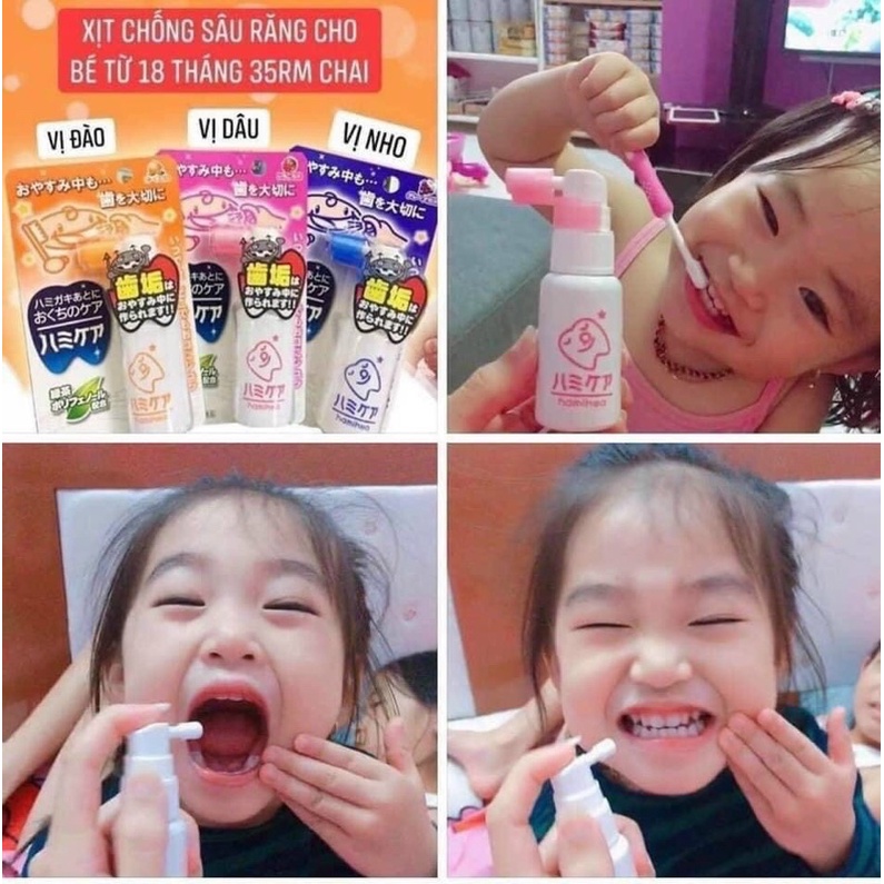 Xịt chống sâu răng Hamikea Nhật Bản
