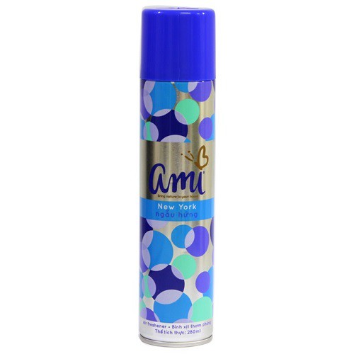 Bình xịt phòng Ami 280ml- Pink May thơ mộng