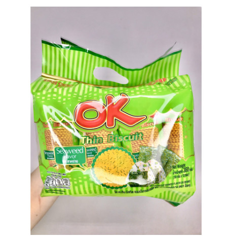 Bánh quy Ok Thái Lan bịch 360gr đủ vị cực ngon