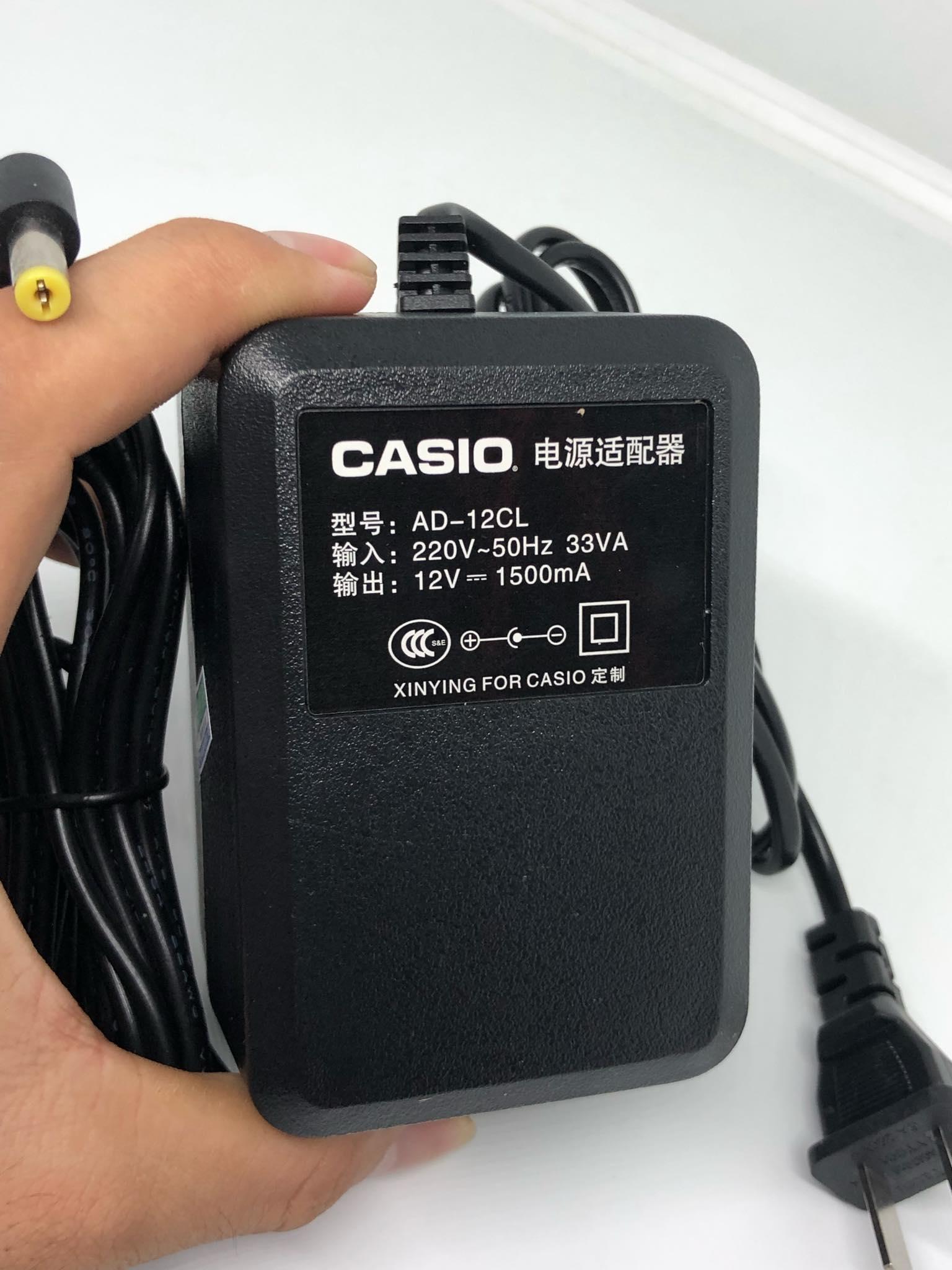 ADAPTOR NGUỒN ĐÀN CASIO 12V 1.500MA HÀNG CAO CẤP