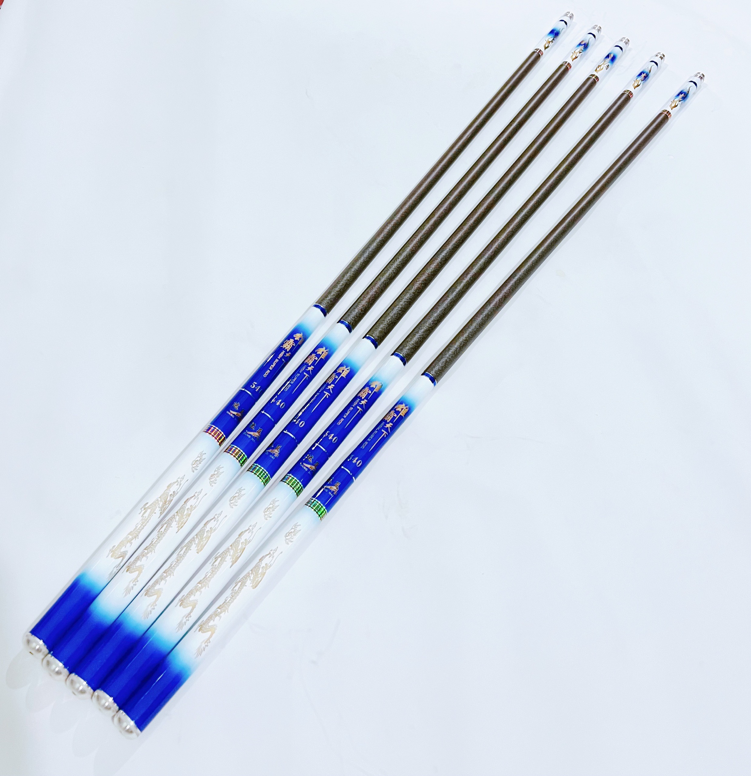 Cần Câu Tay NGỌC LONG 5H  carbon vân đá (Tặng kèm Ngọn)