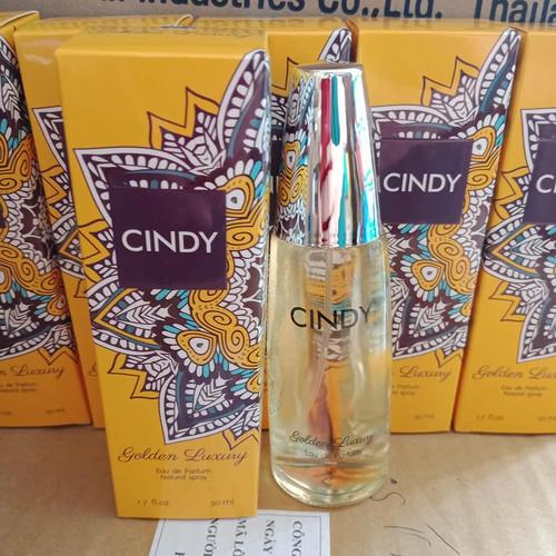 Nước hoa Cindy Golden Luxury 50ml Vàng