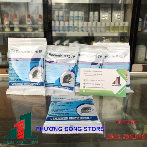 Thuốc diệt chuột dạng bột Racumin 0.75TP - Gói 20g