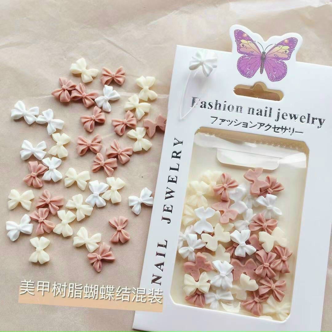 Set Charm Nơ Đính Móng ,Trang Trí Móng - Sugar Nails