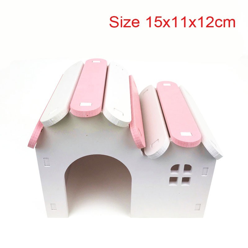 Nhà Gỗ Màu Cho Hamster