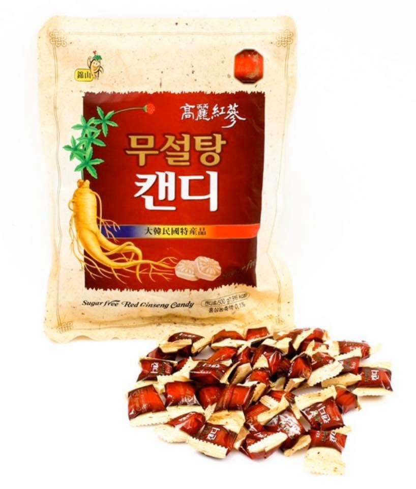 [HCM]kẹo hồng sâm không đường