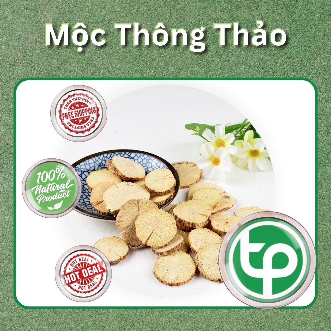 Mộc thông (thông thảo) khô 500g - Thảo Dược Tấn Phát - Hàng mới về
