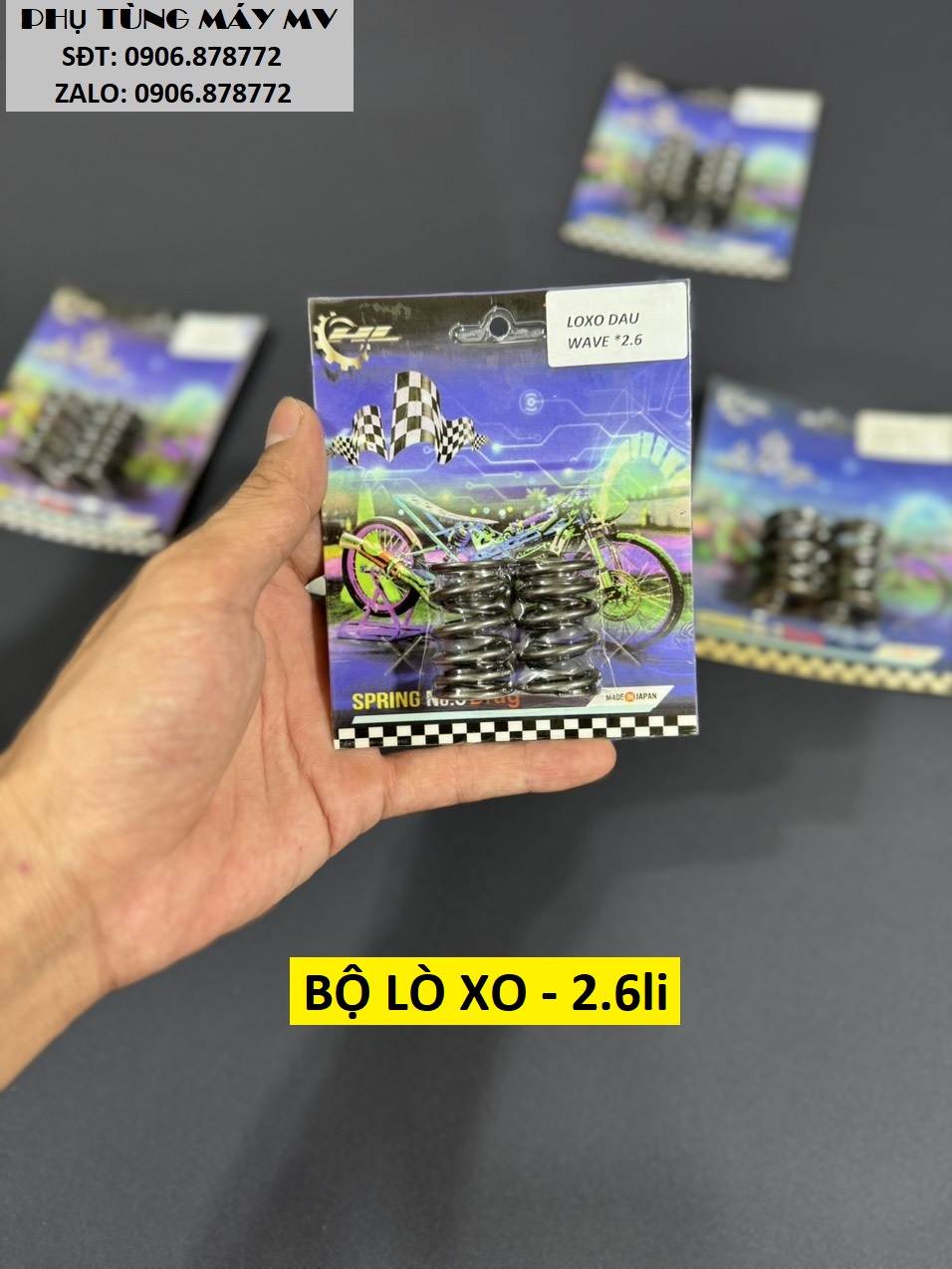 Lò xo đầu CKHL đủ mẫu dành cho xe Dream Wave