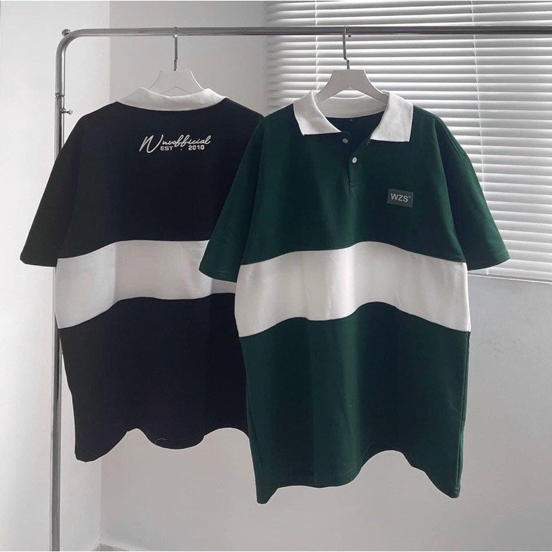 Aó polo phối ngang HN40
