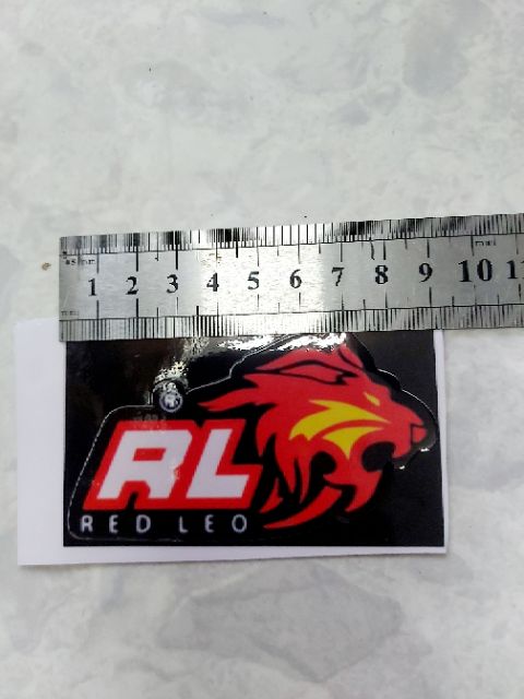 Combo 2 Tem Sticker Dán Xe Red Leo Giá Rẻ