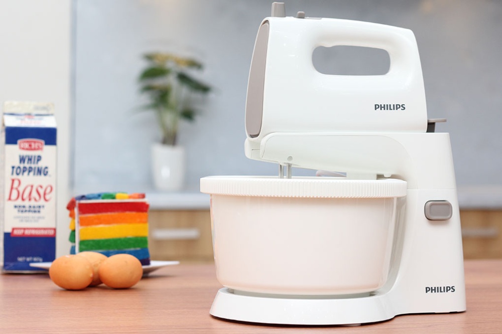 Máy đánh trứng Philips HR1559 Hàng CHÍNH HÃNG (Bảo hành 2 năm toàn quốc)