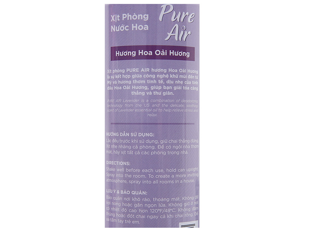 Xịt phòng Pure Air 280ml