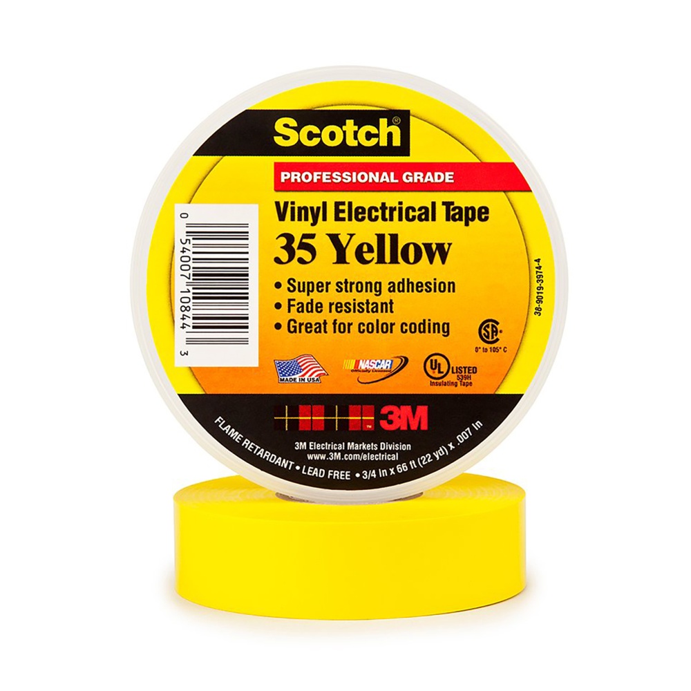 Băng Keo Điện Scotch 35 19mm×20m (Nhiều màu)