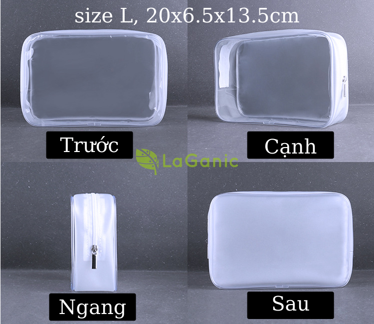 Túi đựng mỹ phẩm du lịch Pure White