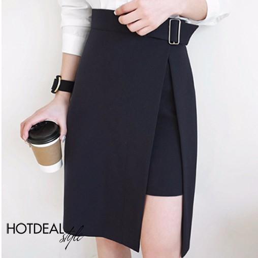 [HCM]Chân váy xẻ tà Halona