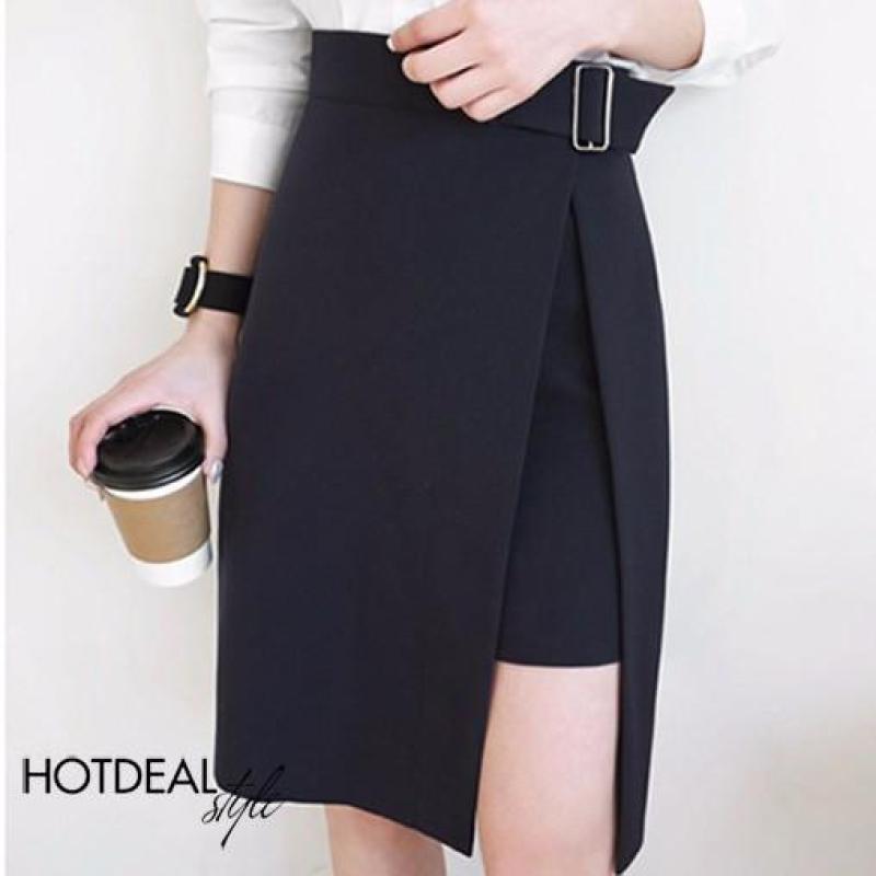 Chân váy xẻ tà Halona