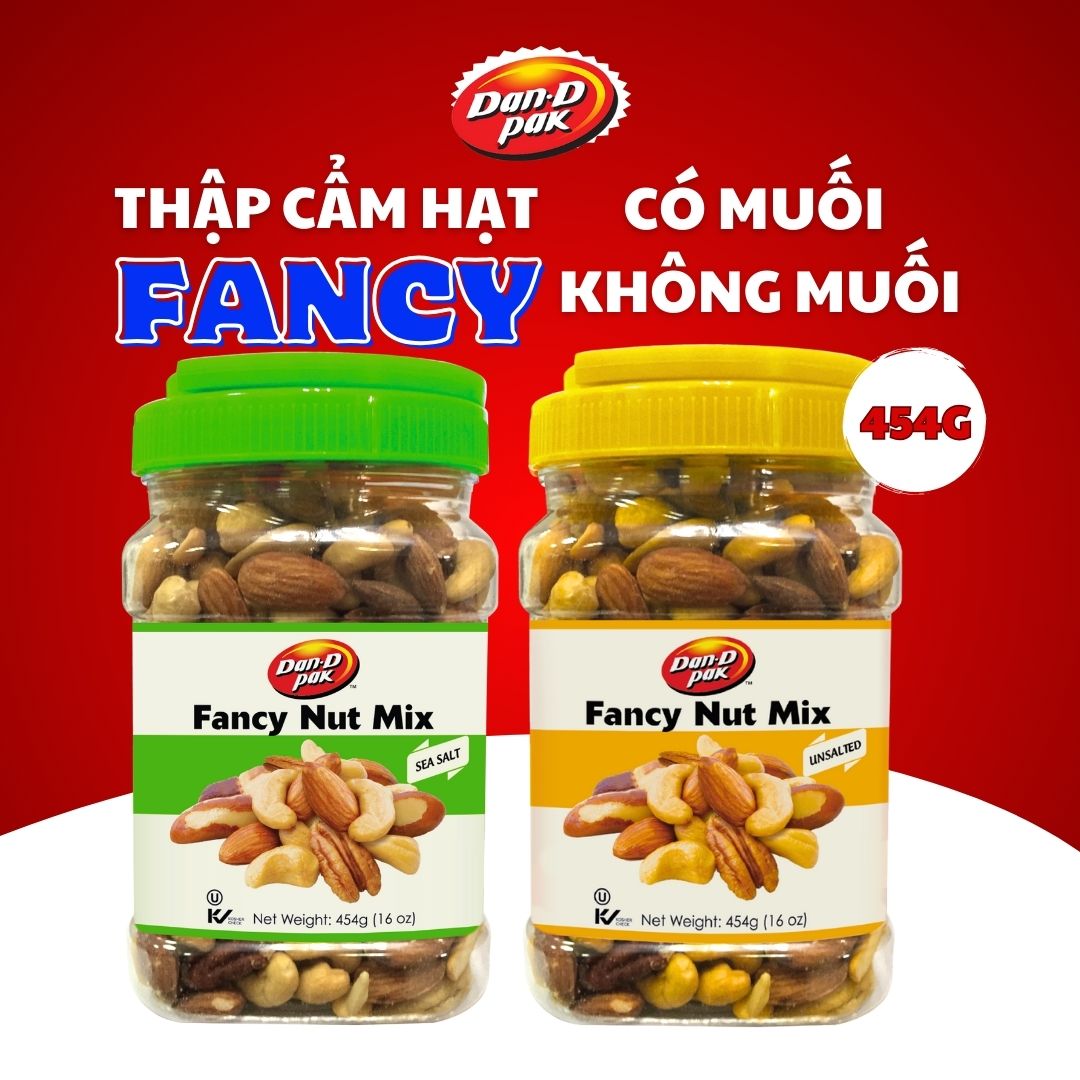 [Chính hãng] Thập cẩm fancy có muối 454g Dan D Pak