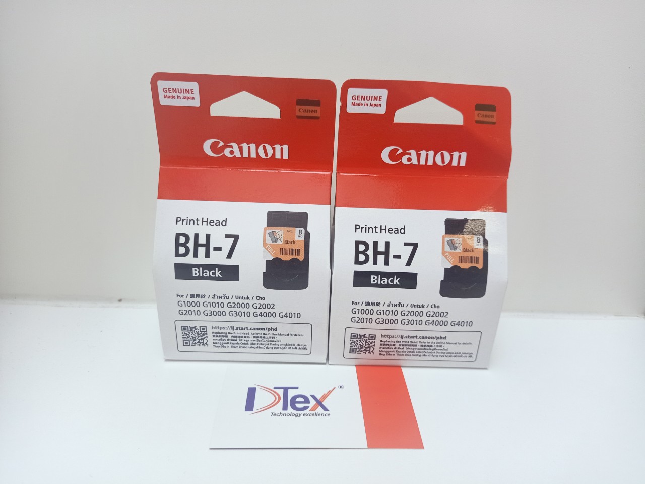 Combo Đầu Phun Canon BH-7 Đen, Canon CH-7 Màu