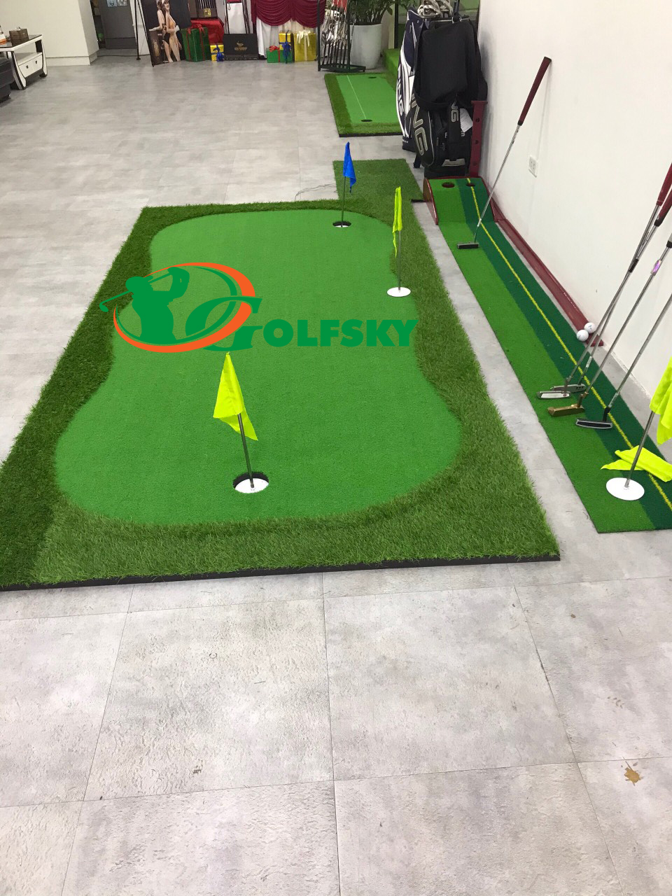 THẢM TẬP GOLF PUTTING 1.25M x 2.5 M