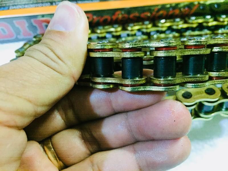Sên vàng DD có phốt cao su 428 130 mắc