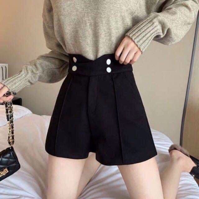 QUẦN Short NỮ CẠP CAO 4 CÚC