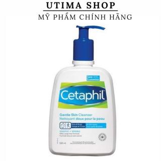 [Size 500ml] Sữa Rửa Mặt Lành Tính, Dịu Nhẹ Không Xà Phòng Cetaphil Gentle Skin Cleanser Utima shop thumbnail