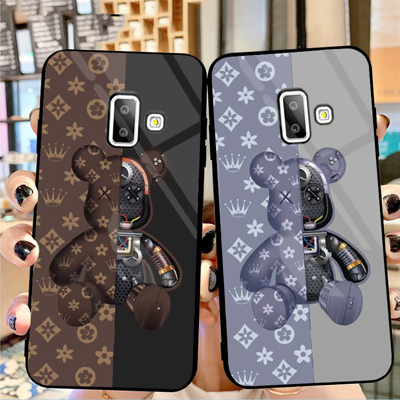 Ốp Lưng SAMSUNG GALAXY J6, J6 PLUS Mặt kính 3D cao cấp