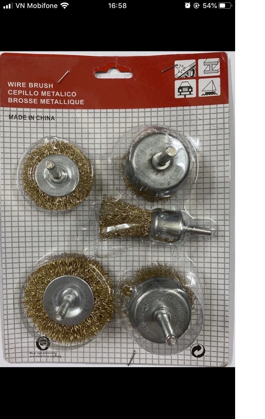 BỘ ĐÁNH RỈ 5 CHI TIẾT - BDR5CT