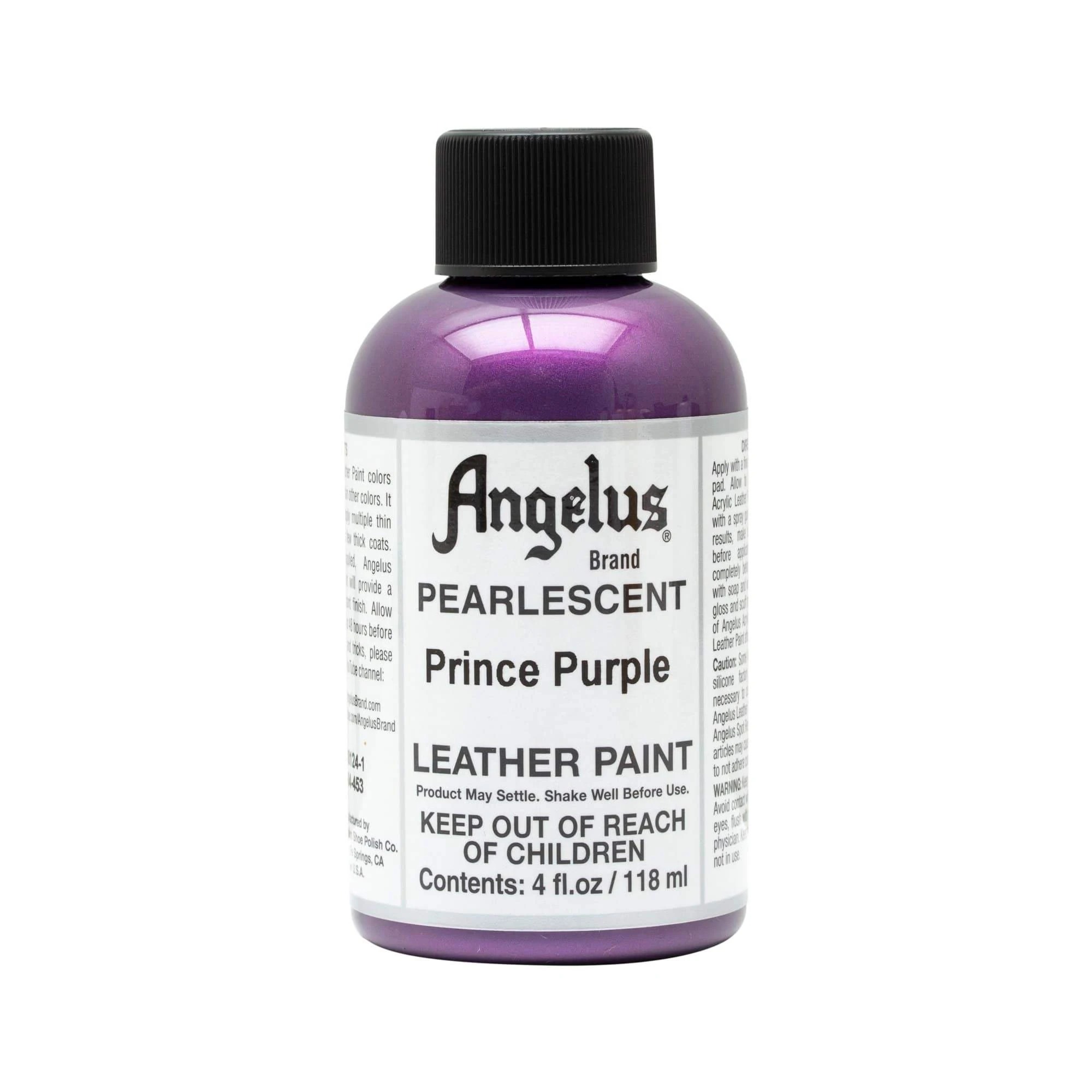 Màu vẽ da, vải Angelus Leather Paint (Pearlescent) – 118ml (4Oz)