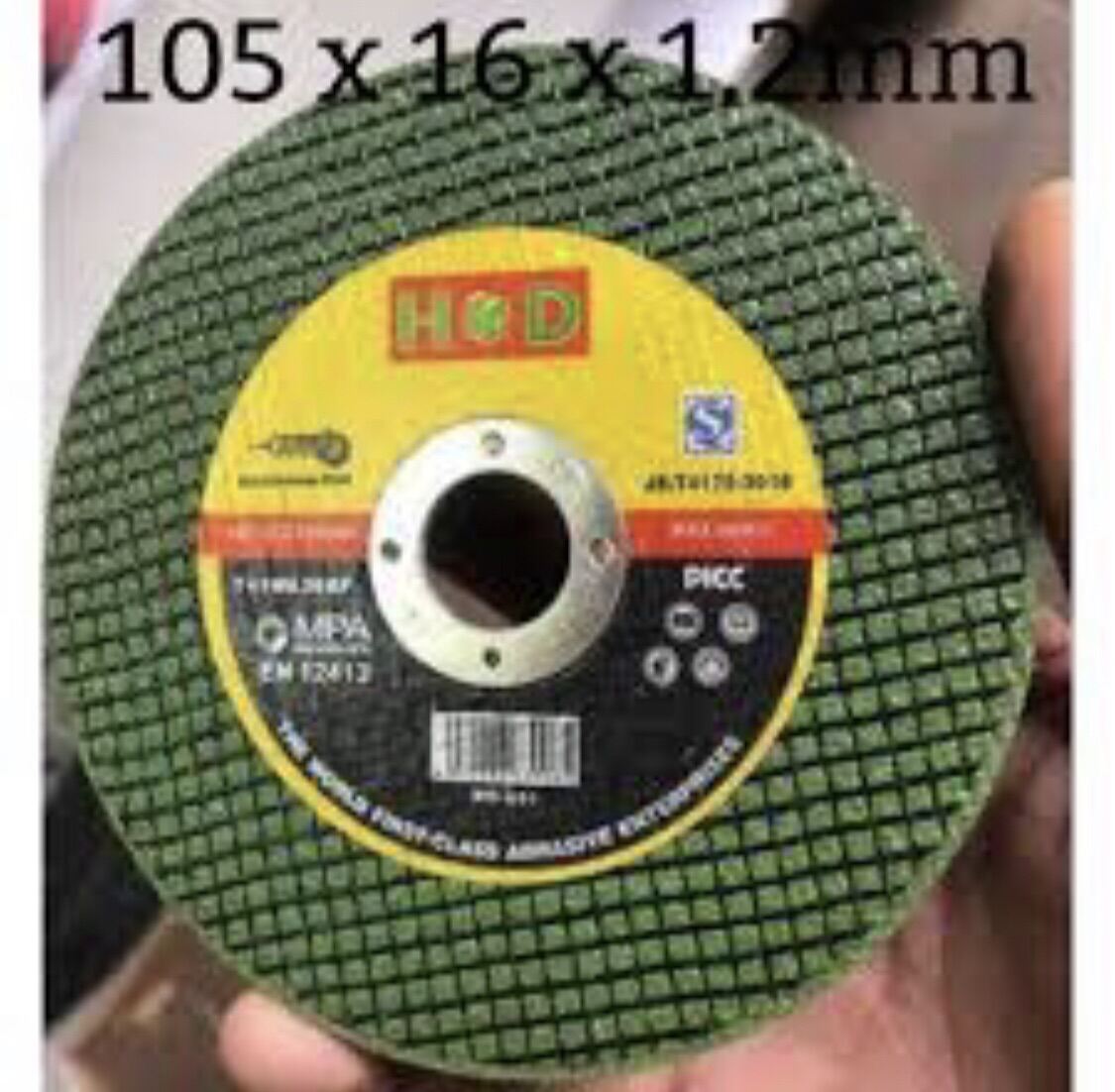 100 VIÊN ĐÁ CẮT HỘP SẮT 100mm
