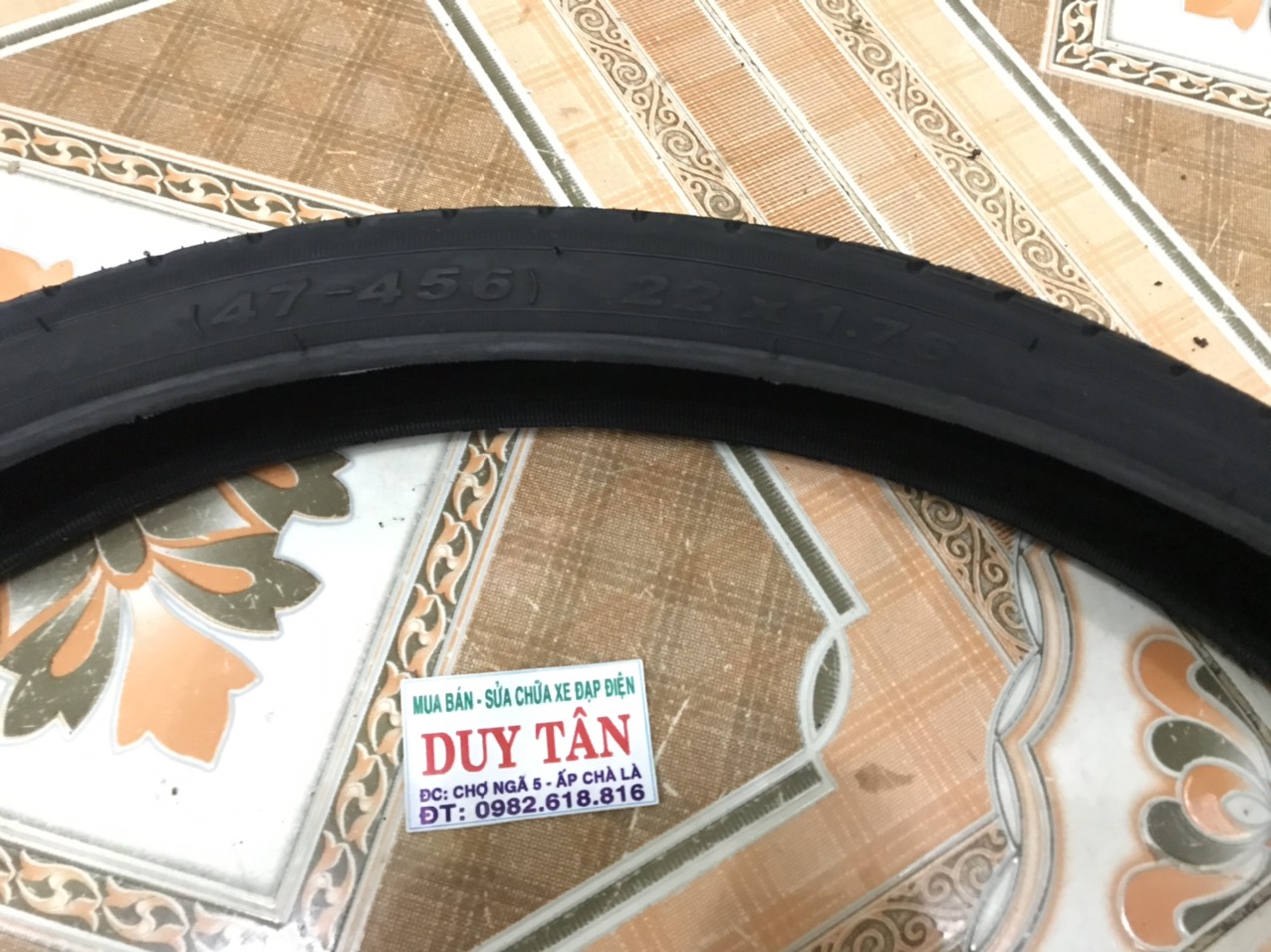 vỏ xe đạp điện kenda 22 x 1.75