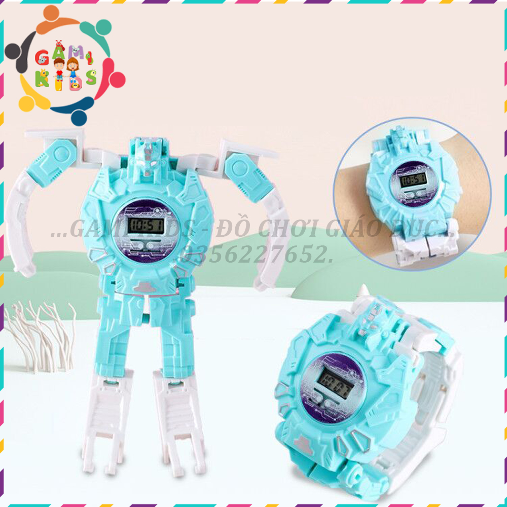 Đồng hồ Robot biến hình cực ngầu cho bé Fullbox