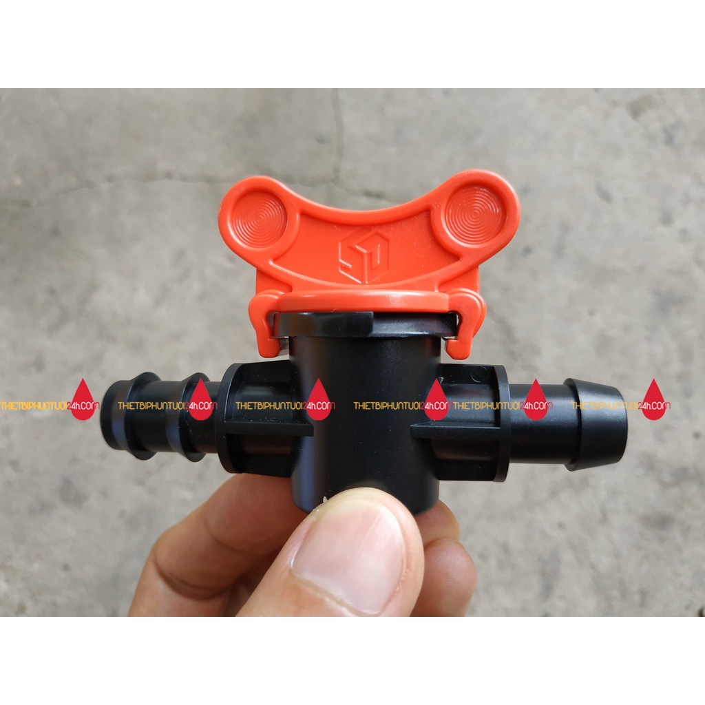 16mm lpde pipe y lock tee valve for 16mm LDPE irrigation system