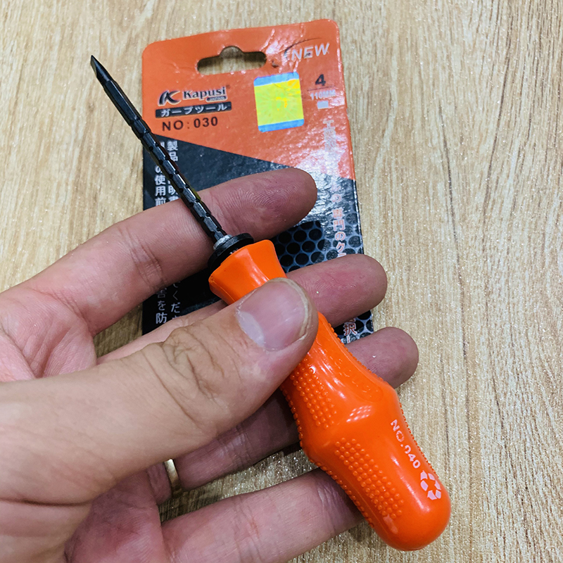 Tua vít nấc cao cấp 2 đầu 110 mm Kapusi
