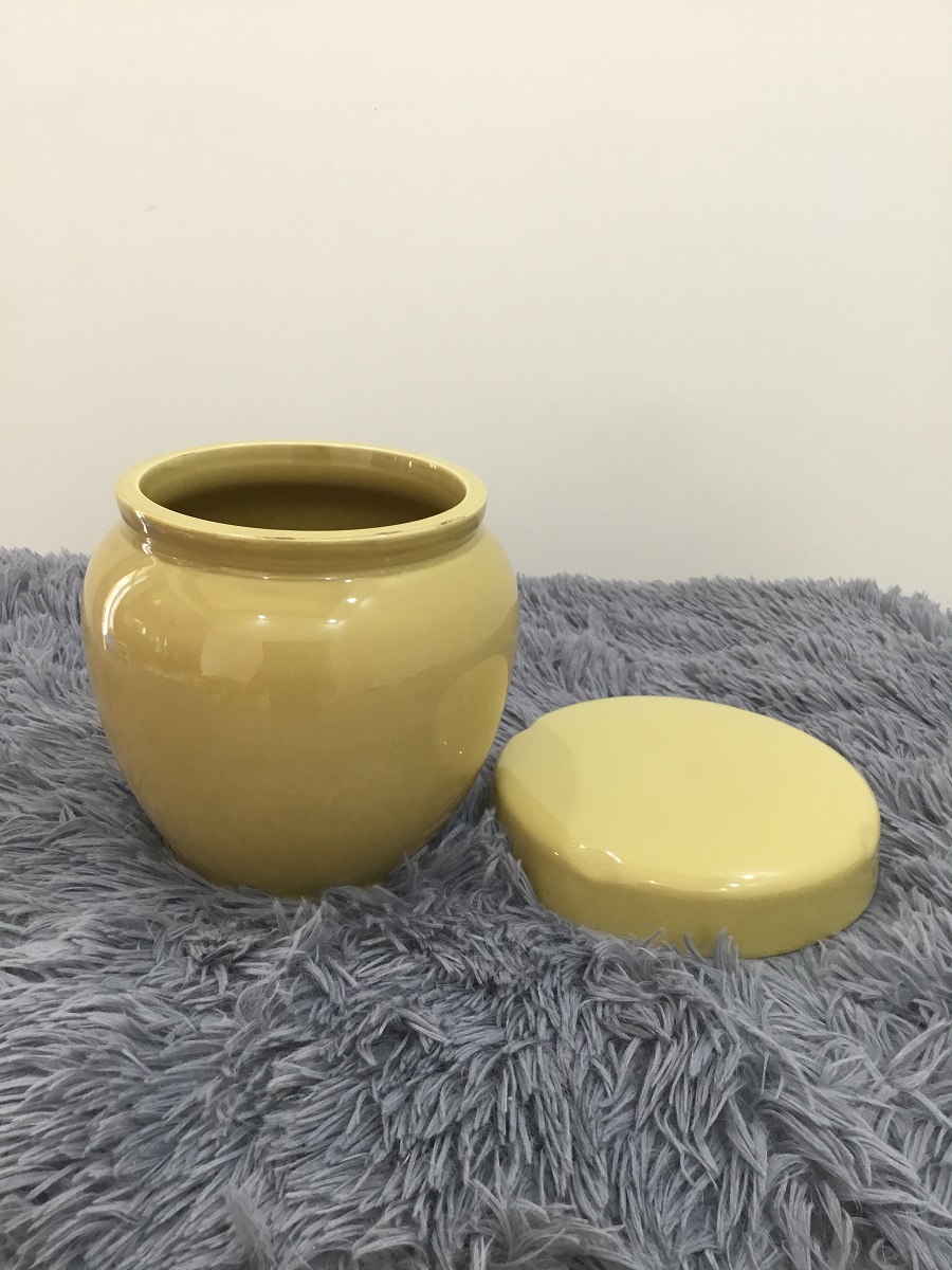 HỦ MUỐI DƯA  14x16x16 CM - GỐM SỨ CƯỜNG PHÁT - HÀNG VIỆT NAM CHẤT LƯỢNG CAO