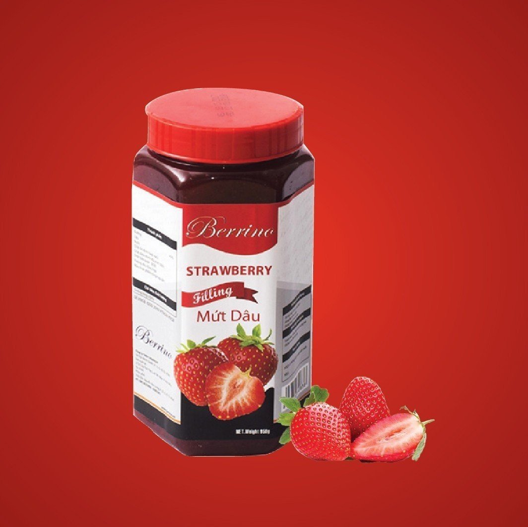 Mứt dâu có xác Berino 950gr