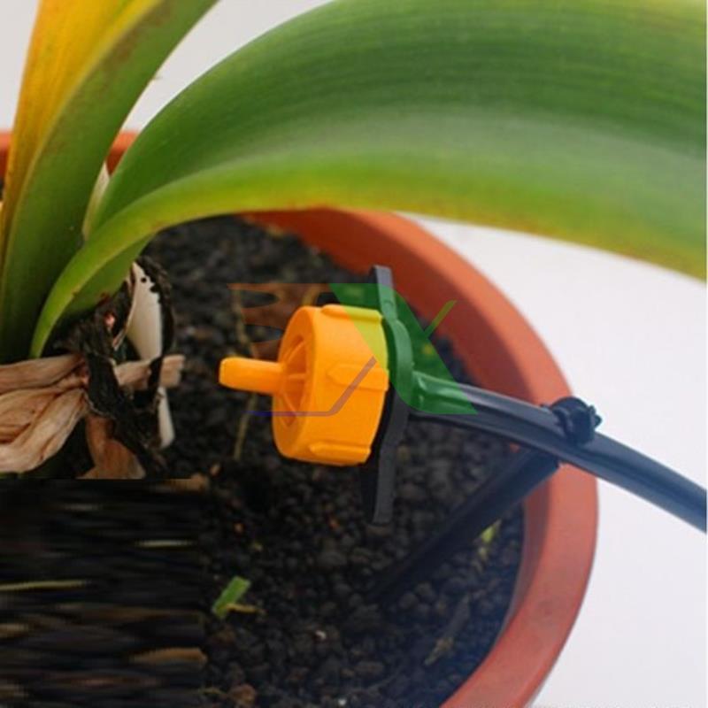 Set kit 18 head nozzles drip 8lit full wire, accessories tx-diy-061, vegetables irrigation self-assembly, watering plants, flower DIY