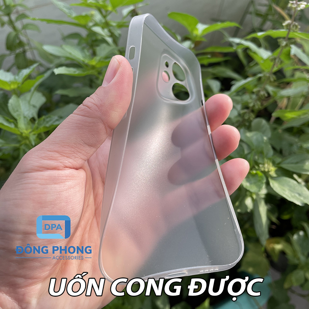 Combo 2 Ốp Lưng Trong Nhám Unibody iPhone 12 Siêu Mỏng