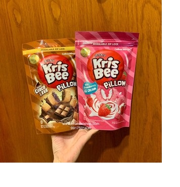 HCM- Snack Kris bee vị dâu/ vị socola 110gr