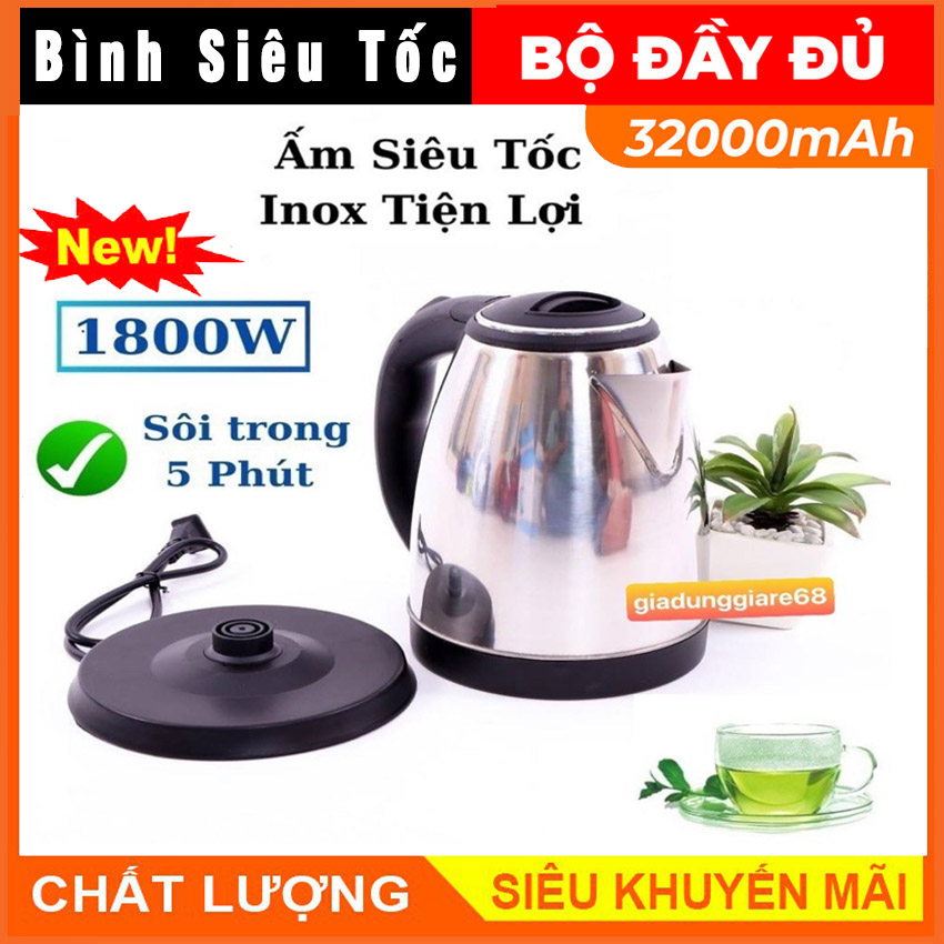 Ấm siêu tốc 1.8l