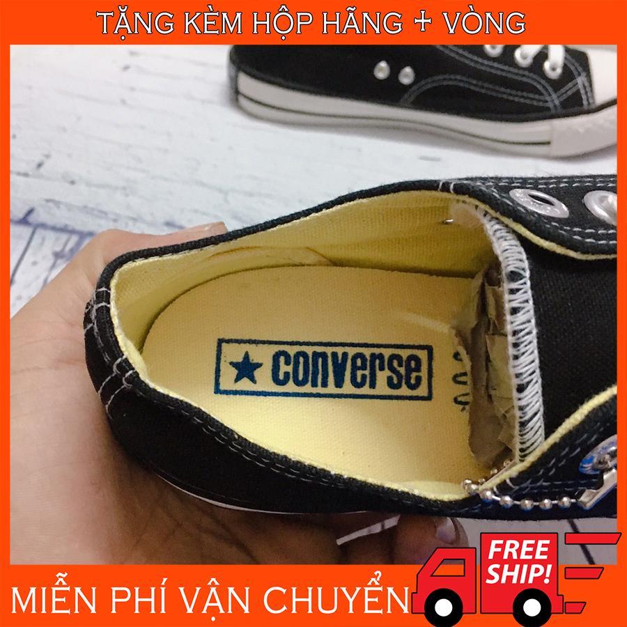 [CÓ KÈM HỘP] Giày Converse 1970s Đen Trắng Thấp Cổ (Thời Trang)
