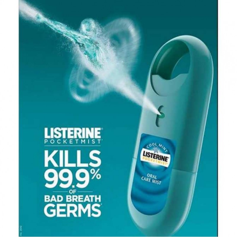 [HCM]COMBO 2 XỊT THƠM MIỆNG LISTERINE (7.7ml)