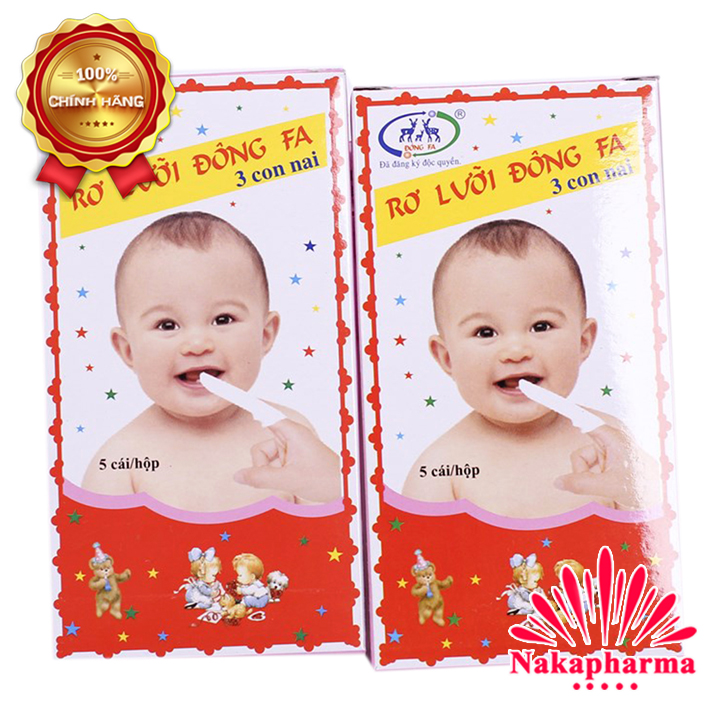 Rơ lưỡi đông fa | tưa lưỡi cho bé - vệ sinh miệng, tránh nấm đẹn