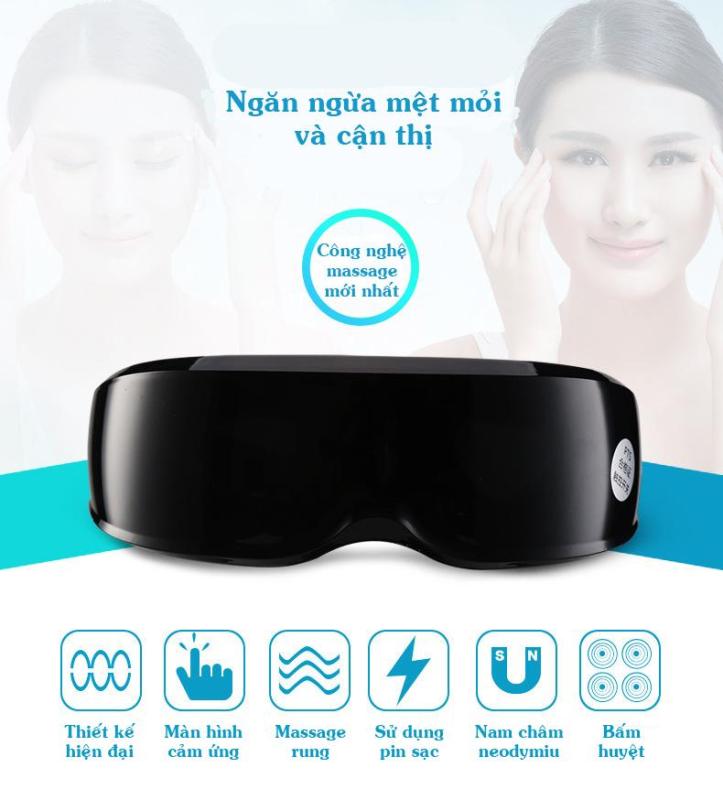 Kính massage mắt thế hệ mới 2019 cảm ứng hiện đại đánh tan quầng thâm, giảm stresss