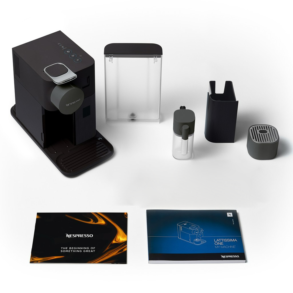 Máy pha cà phê viên nén Nespresso Lattissima One - Đen