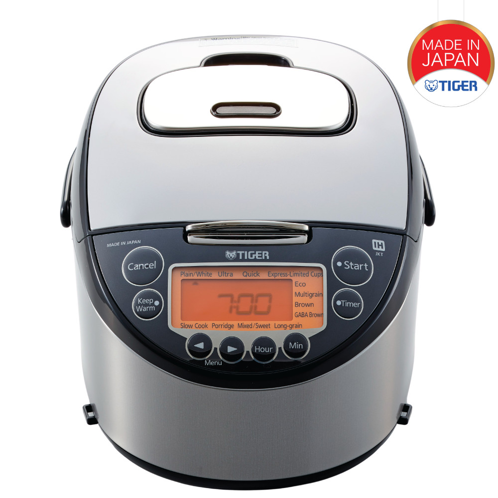 [Trả góp 0%]Nồi cơm điện tử cao tần Tiger 2 trong 1 JKT-D10V (1.0L)