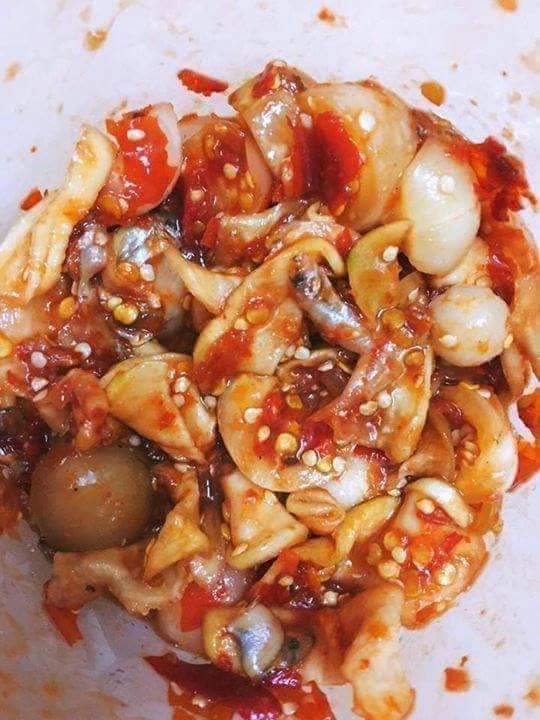 Mắm dưa ướp mắm cá rò hũ 450g