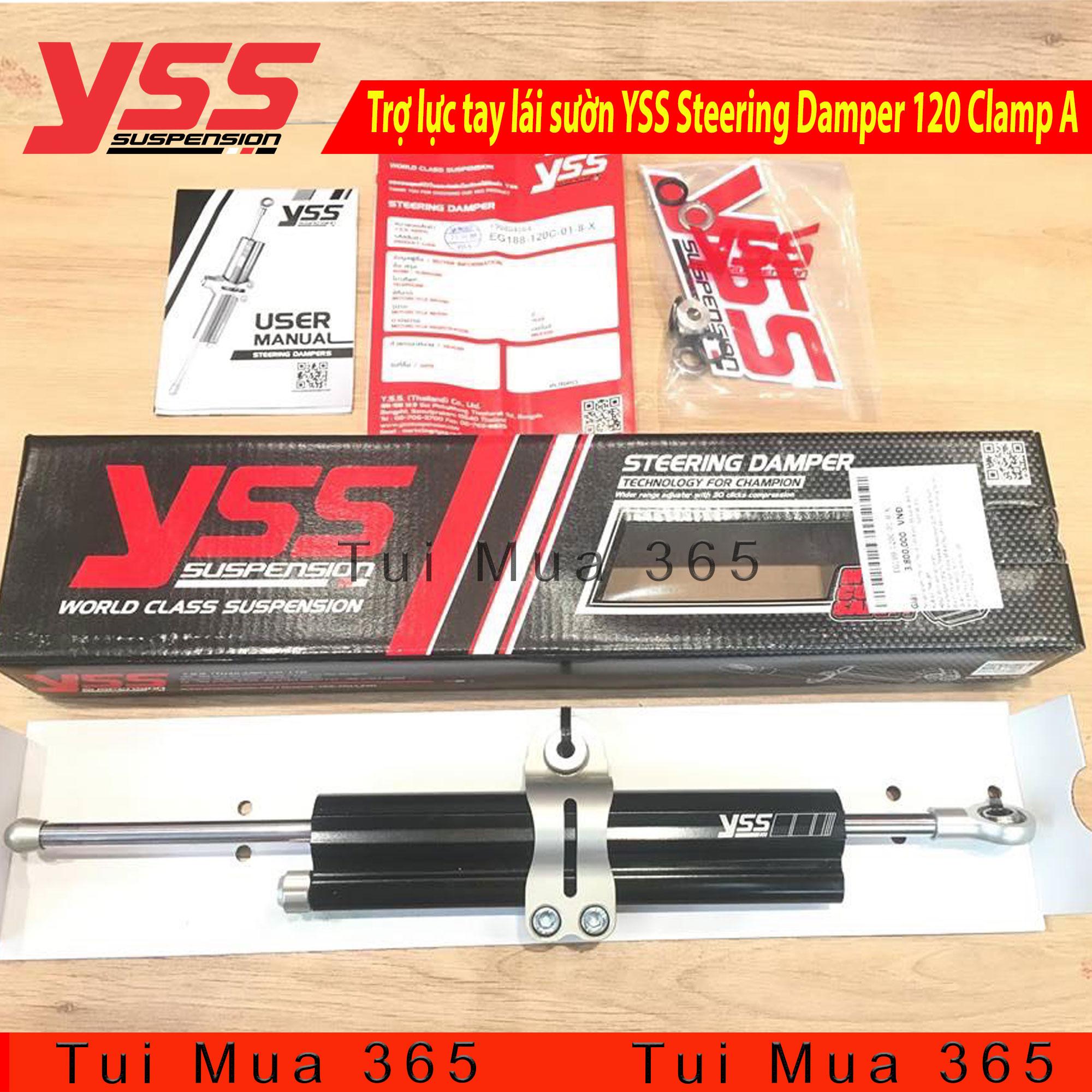 [HCM]Trợ lực tay lái YSS Steering Damper 120 sườn Clamp A Thái Lan